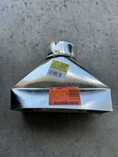 Master Flow RB10X4X4 Univ. Reg. Box 10 in x 4 in Durable Galvanized Steel