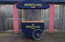 Curved Vending Cart, Promo stand, Ice cream bike, Pop up Bar, Marketing booth