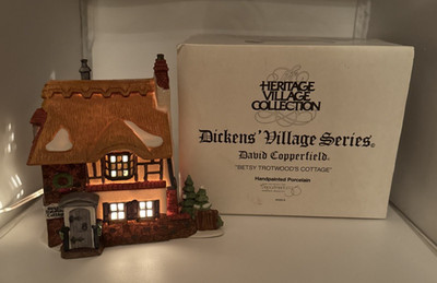 Department 56 Betsy Trotwood's Cottage Dickens Village Series David Copperfield