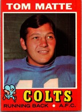 1971 Topps #263 Tom Matte