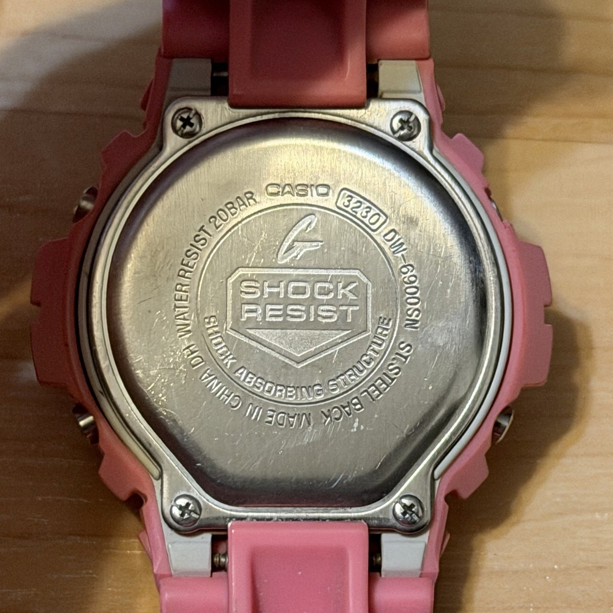 Casio G-Shock DW-6900SN-4 Bubblegum Pink Crazy Colors Digital