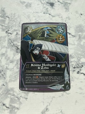 Kisame Hoshigaki & Zetsu N-1408 Holo Foil Sage's Legacy Naruto