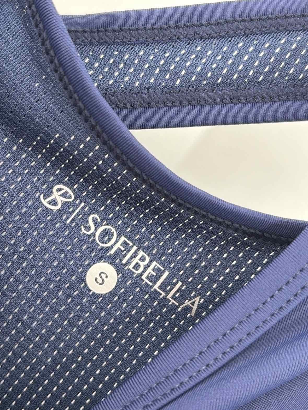 Pre-Owned Sofibella Navy Size Small Athletic Tank - image 3