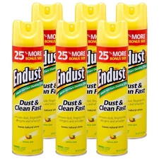 Endust Lemon Zest Multi-Surface Dusting and Cleaning Spray Lemon Zest 6-Pack
