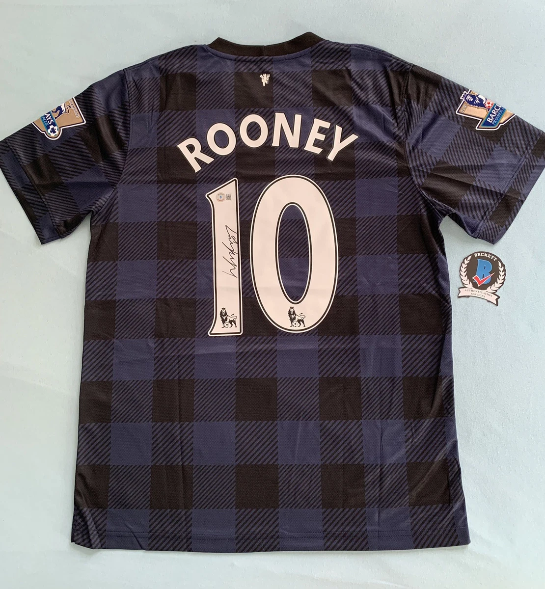 Beckett Authentication Services (BAS) Wayne Rooney Soccer Original