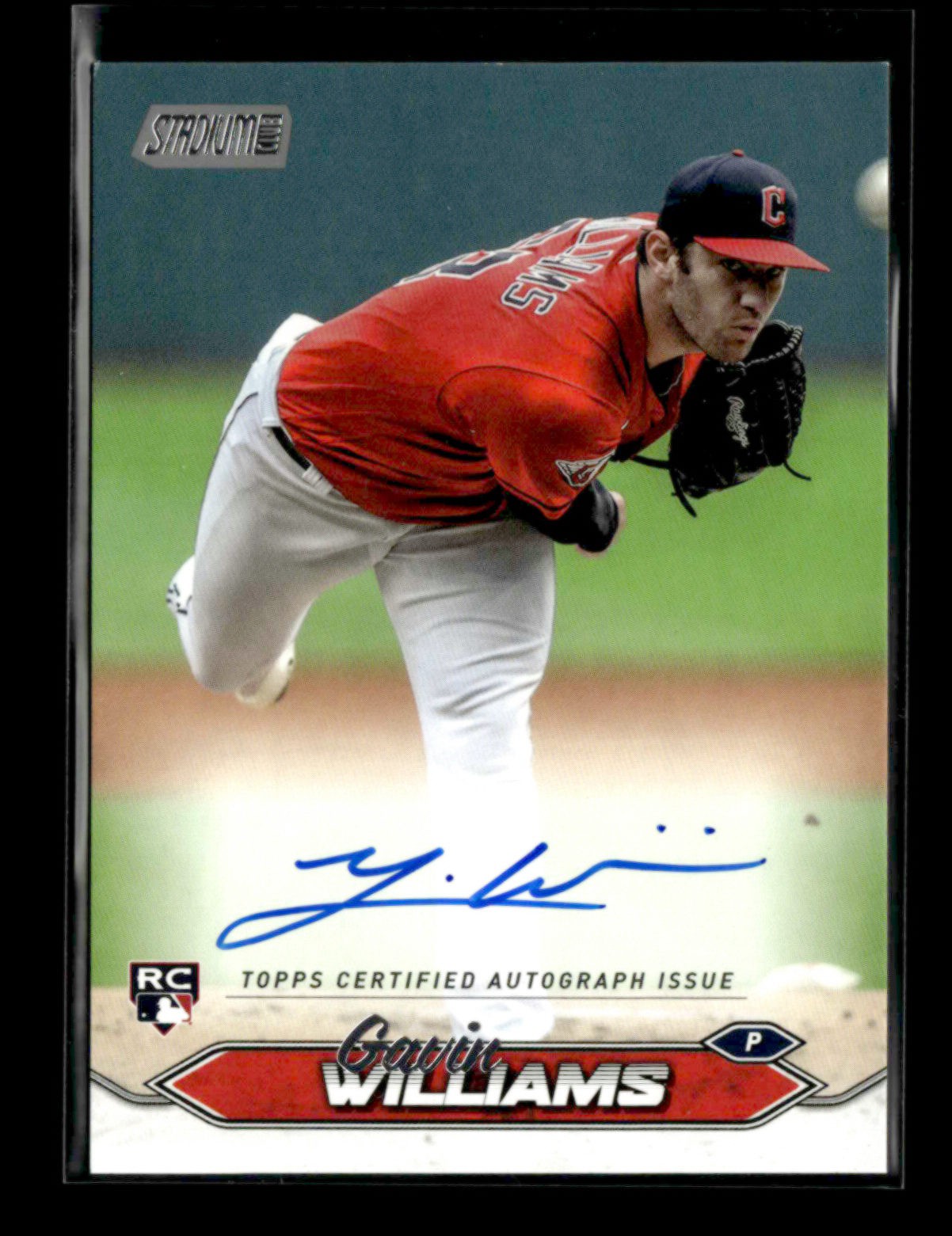 Gavin Williams 2024 Topps Stadium Club Baseball RC Auto [mtn19
