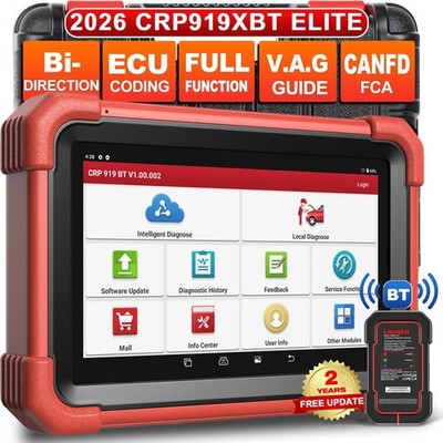 2026 LAUNCH X431 CRP919X BT obd2 diagnosegerät für alle Fahrzeuge ECU-Kodierung