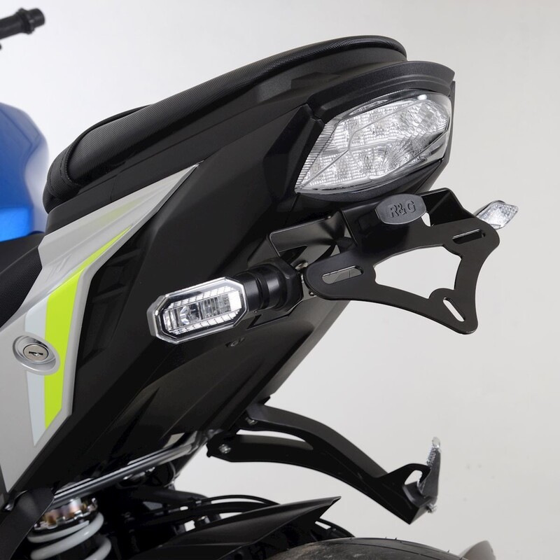 Support de plaque R&G noir Suzuki GSX-S1000 moto