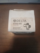Delta 50650-SS 3-Way Shower Arm Diverter for Handshower Stainless