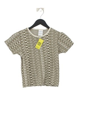 Iets Frans Damen Top S grün Baumwolle mit Elasthan cropped