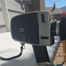 Bauer C1M Super Super 8 Zoom Reflex Movie Camera Built-In Light Meter w/ Case