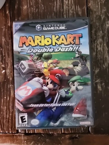 Mario Kart Double Dash Nintendo GameCube Case / Game /Manual/Inserts