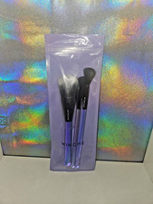 WingMe Cosmetics Halo Series Brush Trio for Face - Makeup Brush Set of 3 - New