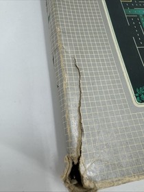 Vectrex Clean Sweep Complete CIB Video Game Cartridge Manual Overlay 1982 TESTED