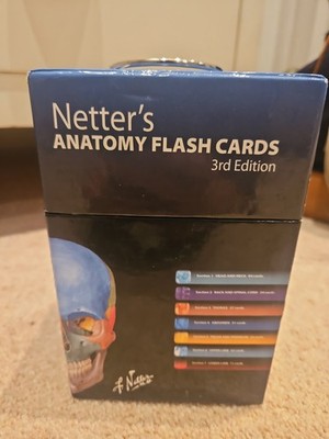 Netters Anatomy Flash card 3rd Edition 