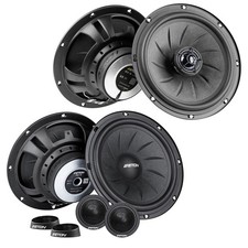 ETON 16,5cm Front/Heck Auto Lautsprecher Komplett-SET für Fiat (#369)