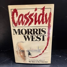 cassidy book, by morris west, 1986 Hardcover