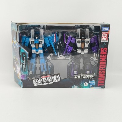 Transformers Seeker Elite Skywarp & Thundercracker New Earthrise Villans