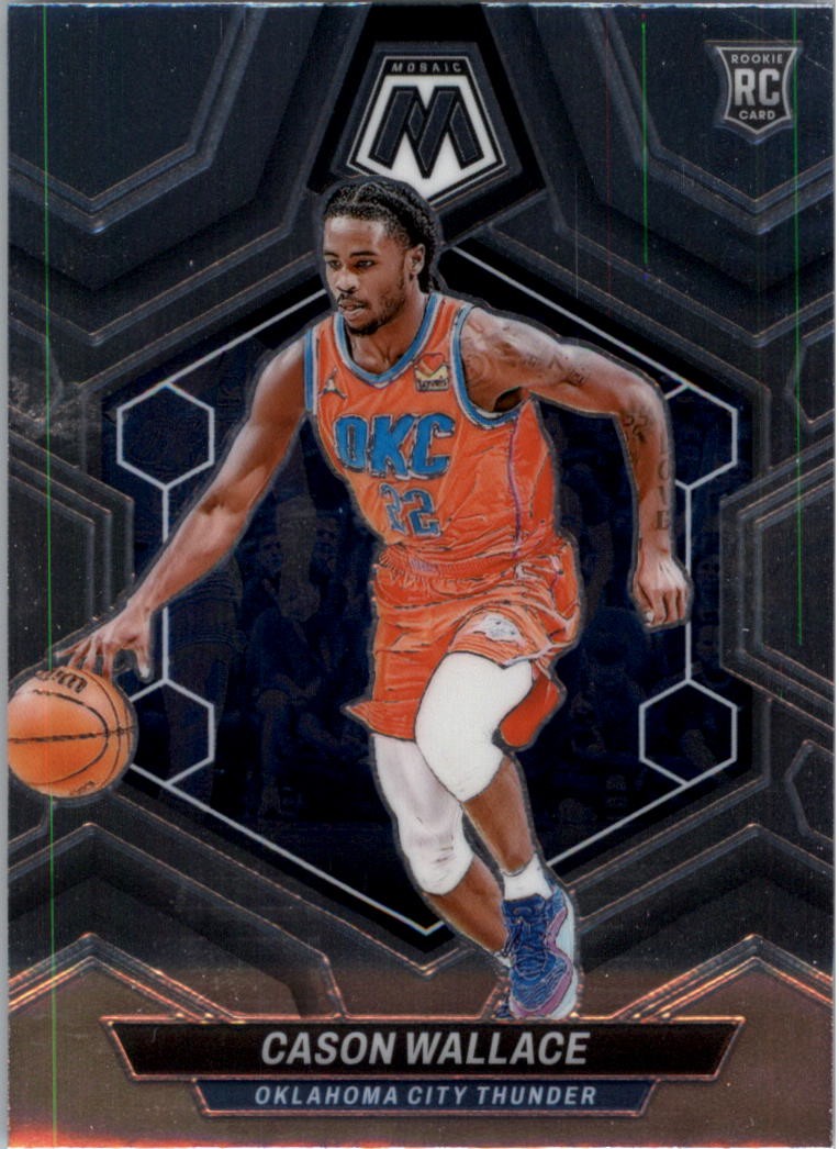 2023-24 Panini Mosaic #218 Cason Wallace RC - BSK
