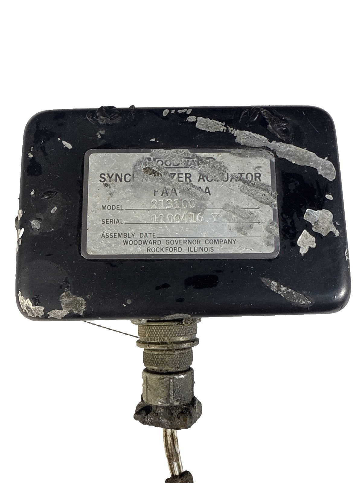 Woodward Aircraft Propeller Synchronizer Actuator 213100