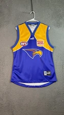 West Coast Eagles Jersey Mens Large AFL Football Puma On-Field Team Gear