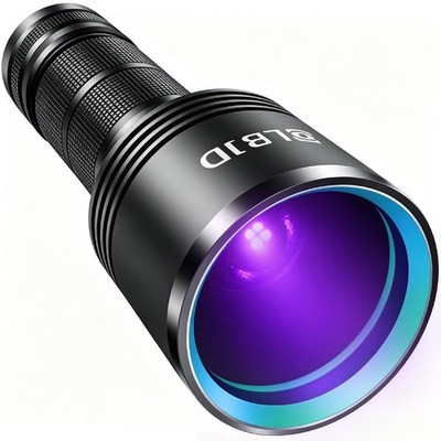 Black Light Flashlight, 365NM Rechargeable Filtered UV Flashlights with High