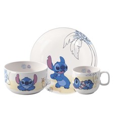 Villeroy & Boch Disney Stitch 3 Piece Porcelain Kids Dish Set