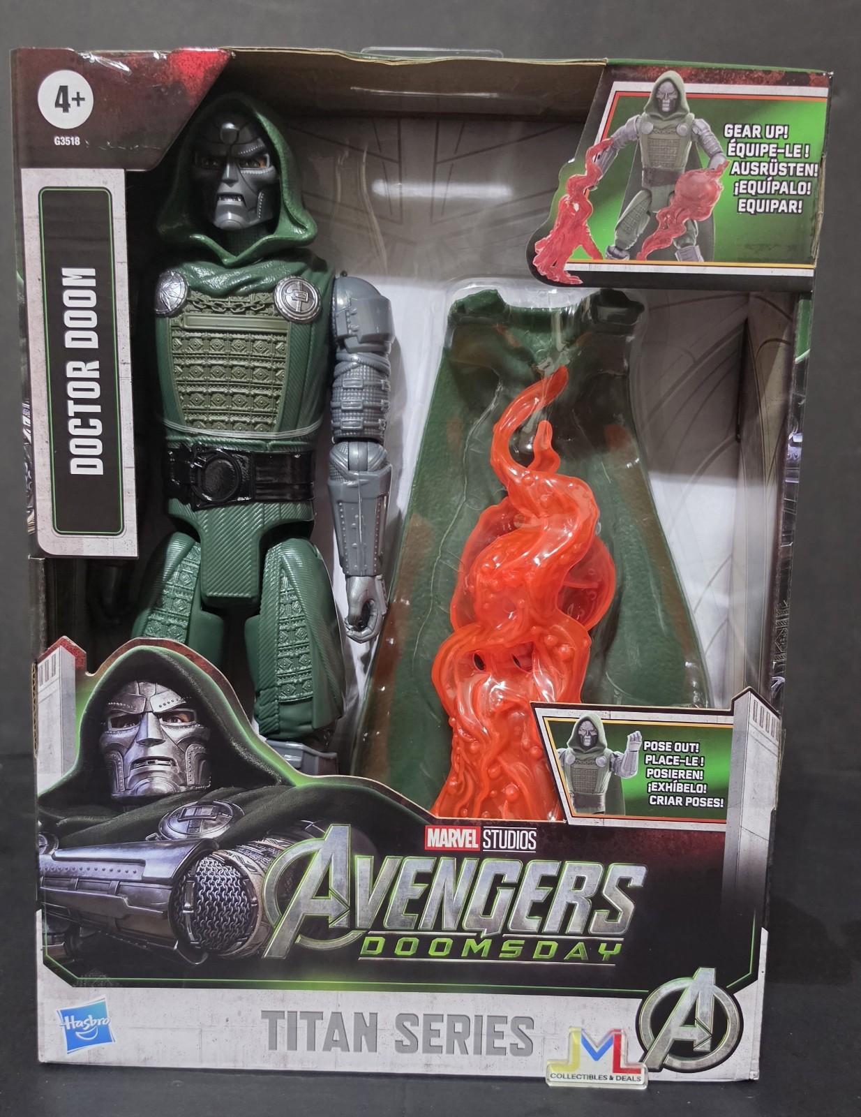 Avengers 5 Doomsday Titan Series 12" Doctor Doom  Action Figure Brand New