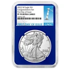 2022-W Proof $1 American Silver Eagle Congratulations Set NGC PF70UC FDI First