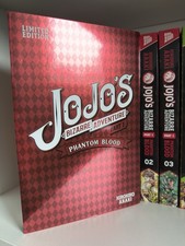 Jojo's Bizarre Adventure Phantom Blood Manga Band 1-3 Mit Limited Edition