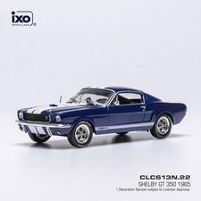 1965 FORD USA MUSTANG SHELBY GT350 COUPE BLUE 1:43 SCALE BY IXO-MODELS CLC613N