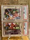 Rayquaza Deoxys LEGEND 074-075/080 Holo 1st Edition 2010 Japanese Pokemon PSA6
