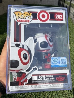 Funko Pop! Stranger Things BULLSEYE (Eddie Munson) #262 Target Excl + Protector
