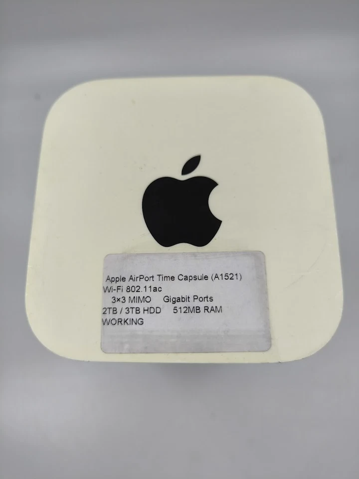 Apple AirPort Time Capsule A1521 - 2TB/3TB - 512MB RAM - Funktionierend - Bild 2 von 4