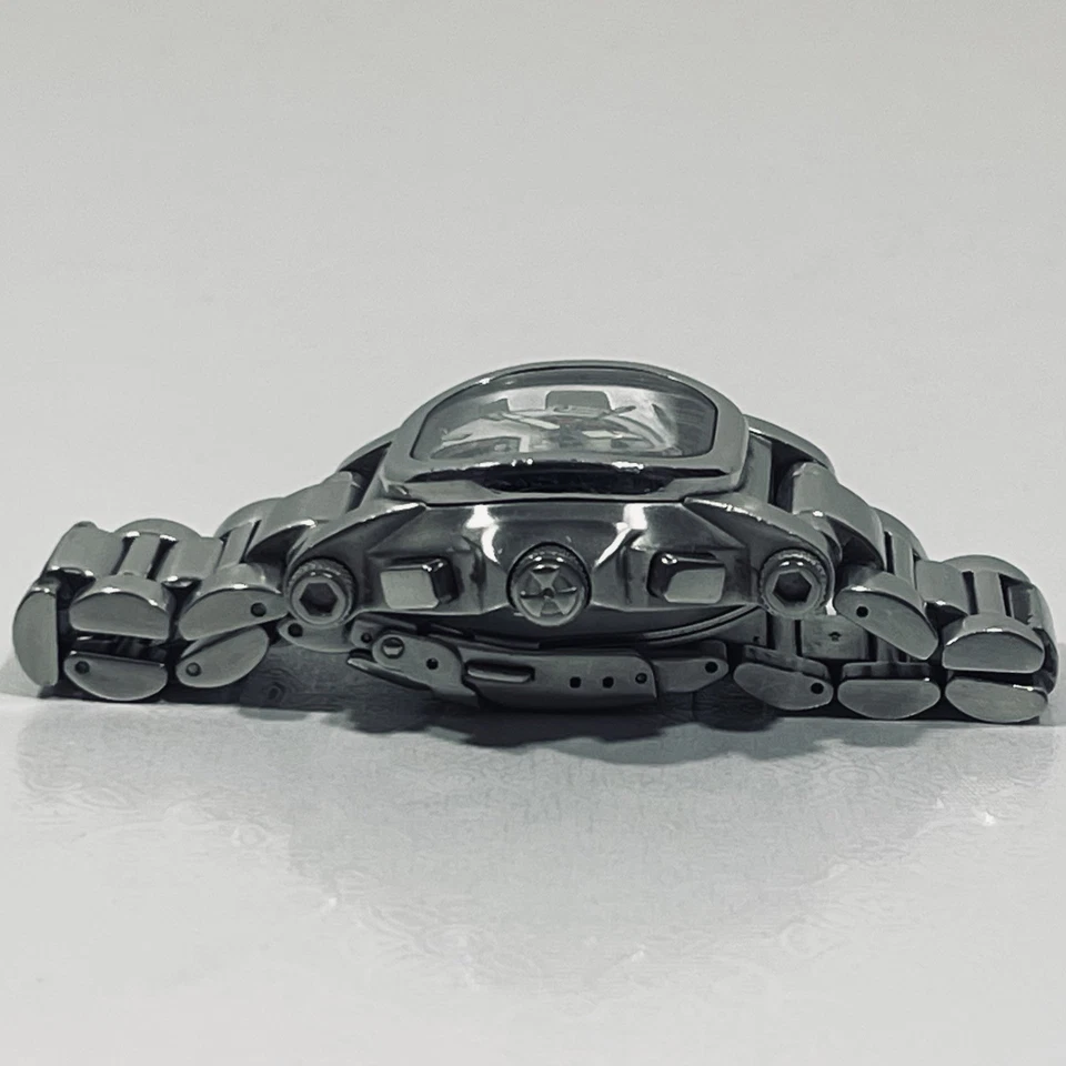 Reloj de cuarzo Reactor Photon cronógrafo 79001 esfera de fibra de carbono acero inoxidable Foto 3 de 4