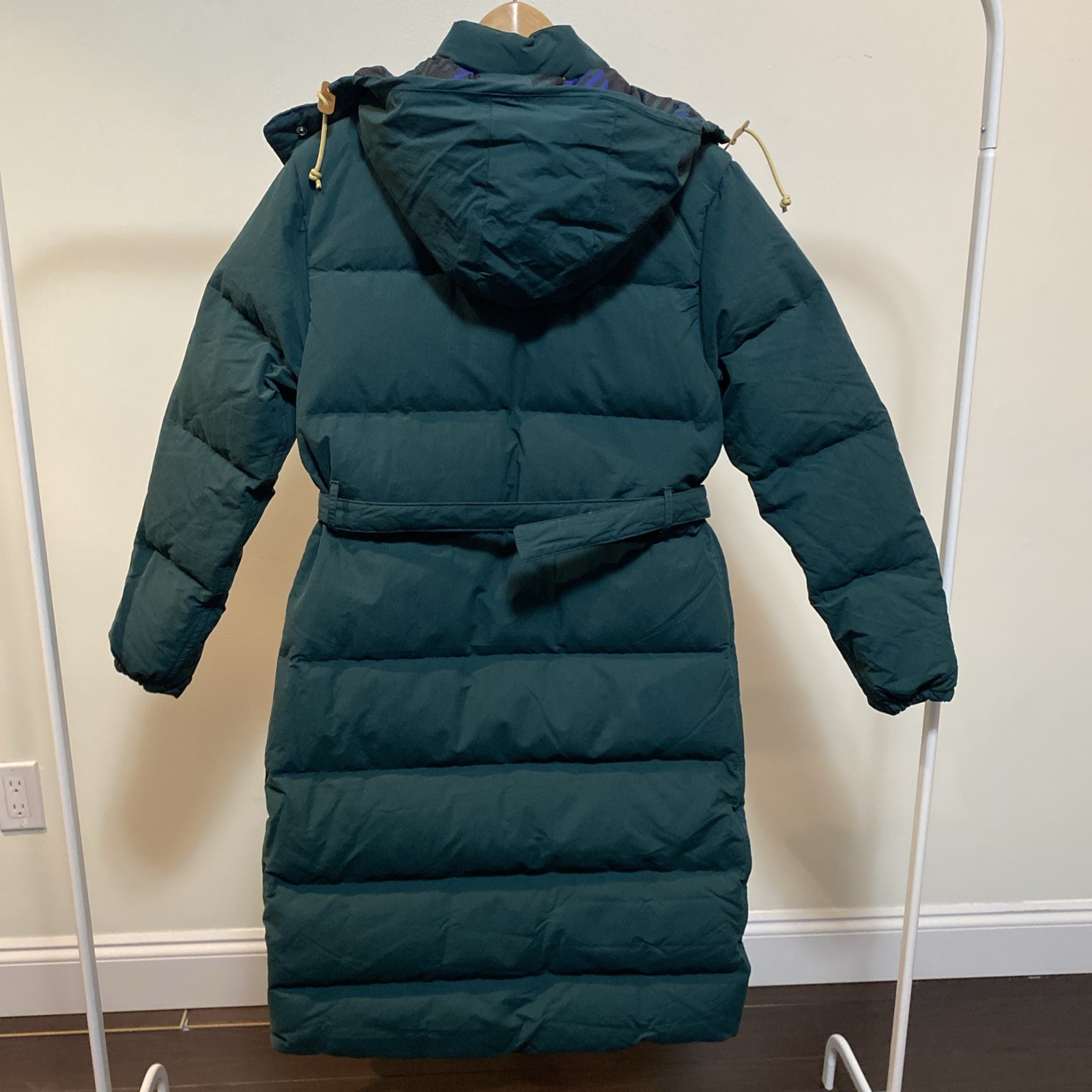 The North Face Women Sierra Green 600 Fill Down Long Parka Jacket Size S image 3