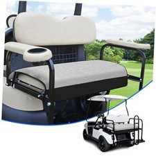 Golf Cart Seat Covers for 2 Person Seats EZGO, Rear Golf Cart Seat Covers