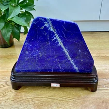 9.21LB Lapis Lazuli Freeform Polished Rough Tumble Healing Crystal Specimen Sto