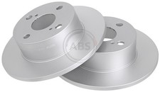 2x A.B.S. Bremsscheibe 17458 für COROLLA TOYOTA Compact Liftback ZZE111_ ZZE111R