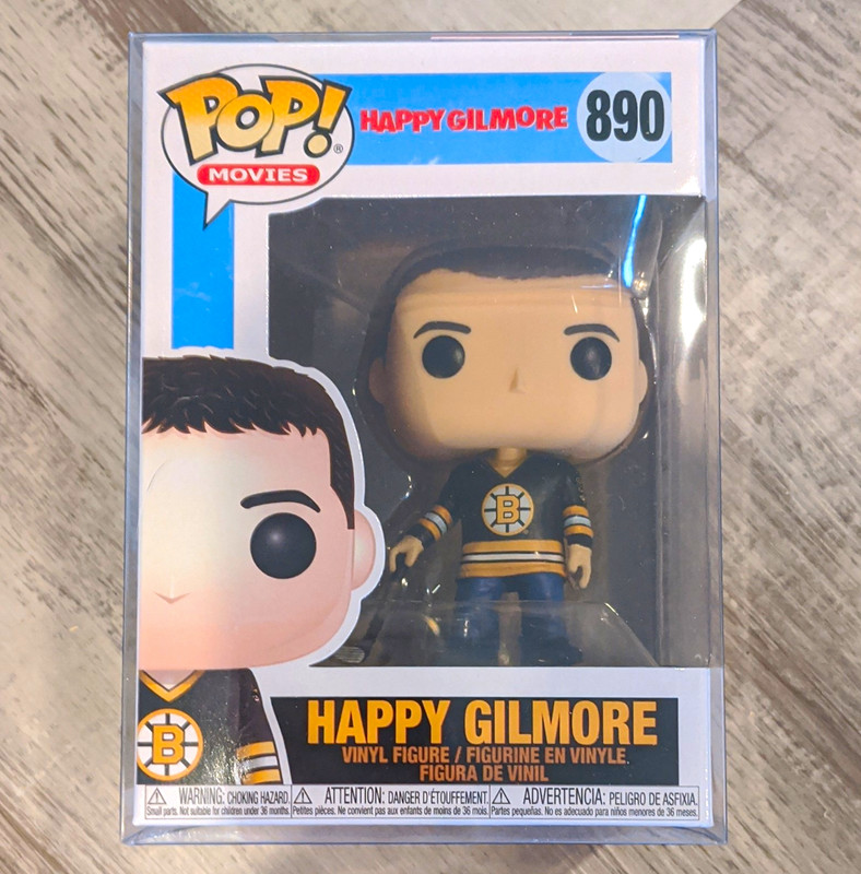Funko Pop! Movies Happy Gilmore #890 Vinyl Figure w/ Protector Standard