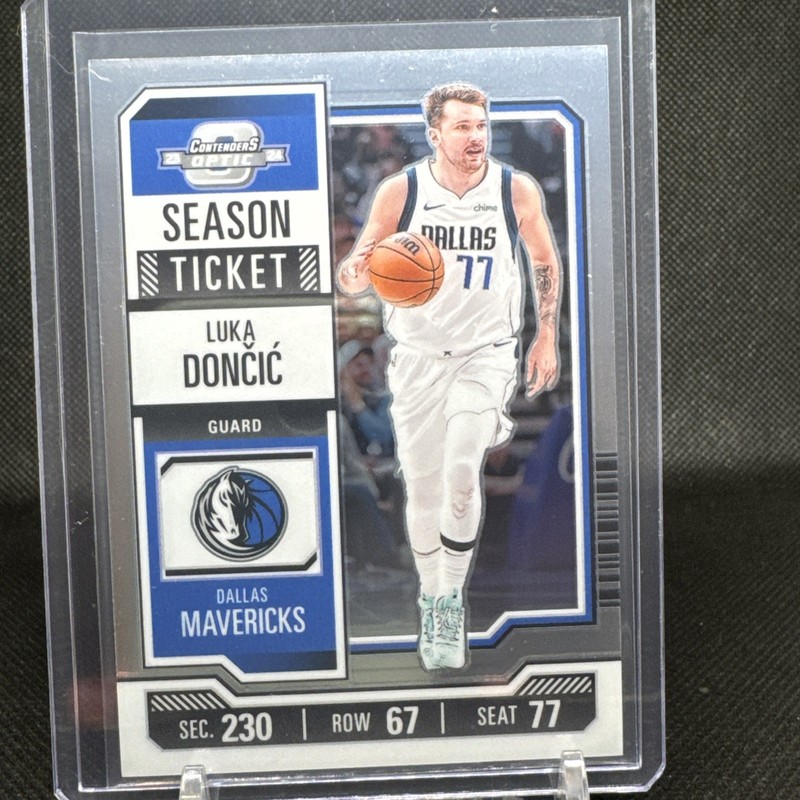 Luka Doncic 2023-24 Panini Contenders Optic Season Ticket #43