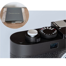 Soft Release Shutter Button S / L Silver Metal M3 Thread for Leica Fuji Camera