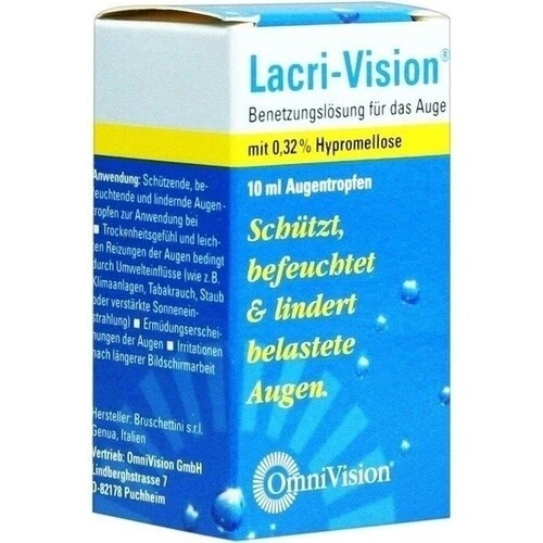 OMNIVISION GMBH LACRI-VISION Augentropfen, 10 ml PZN 01051614