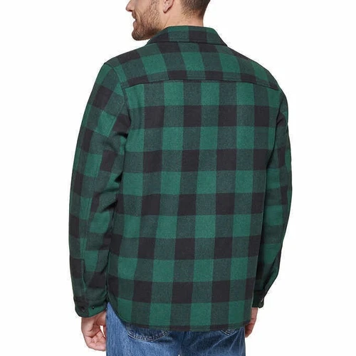 GH Bass & Co Wool Blended Lined Jacket, GREEN, 3XL image 5