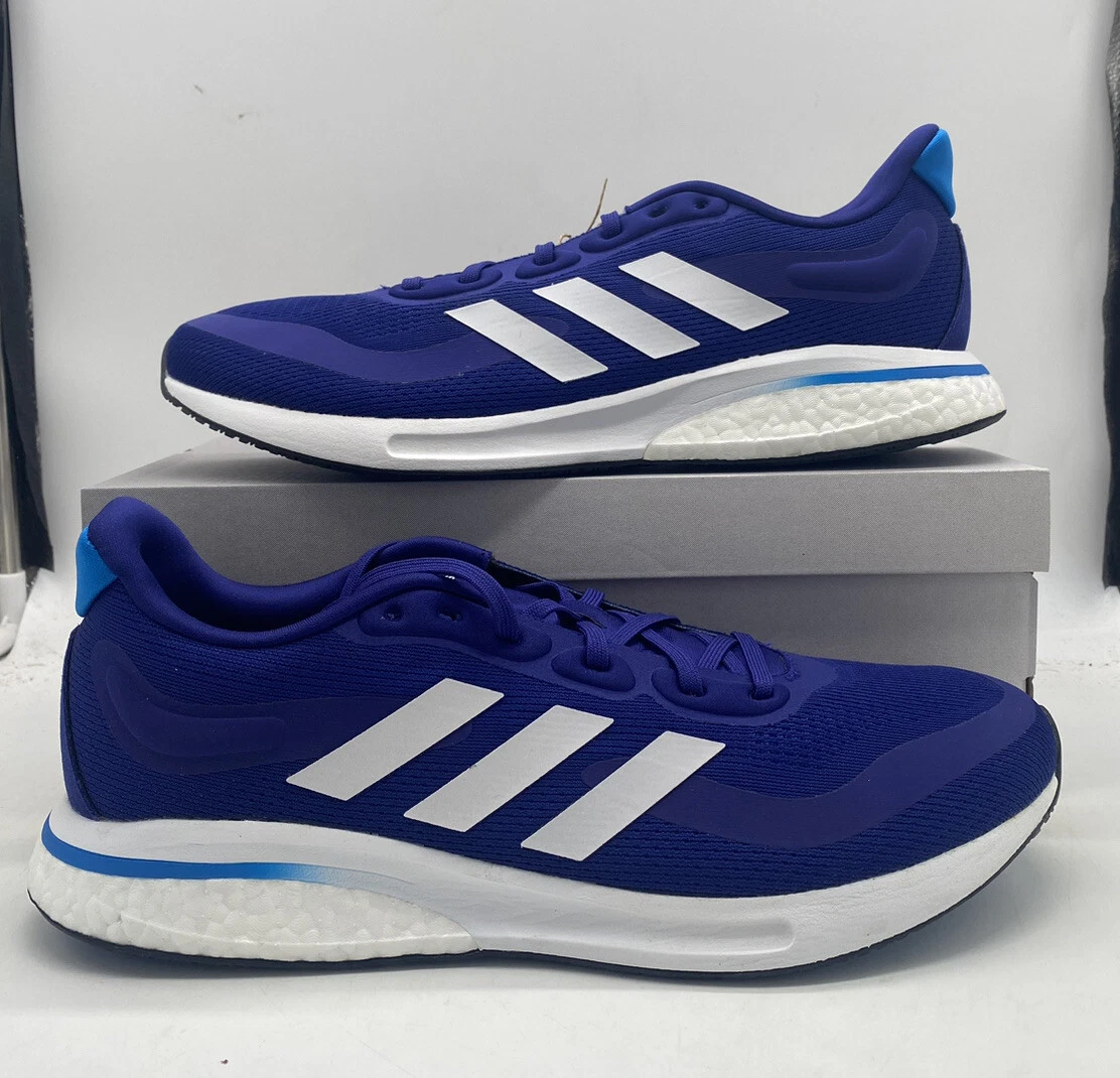 Adidas Supernova M Blue White Athletic Boost Sneakers GX2962 Mens