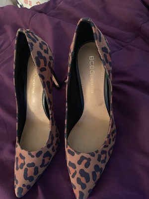 bcbg leopard heels