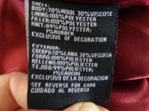 Chaqueta de lana para hombre G-111 Washinton pieles rojas L - Imagen 4 de 6