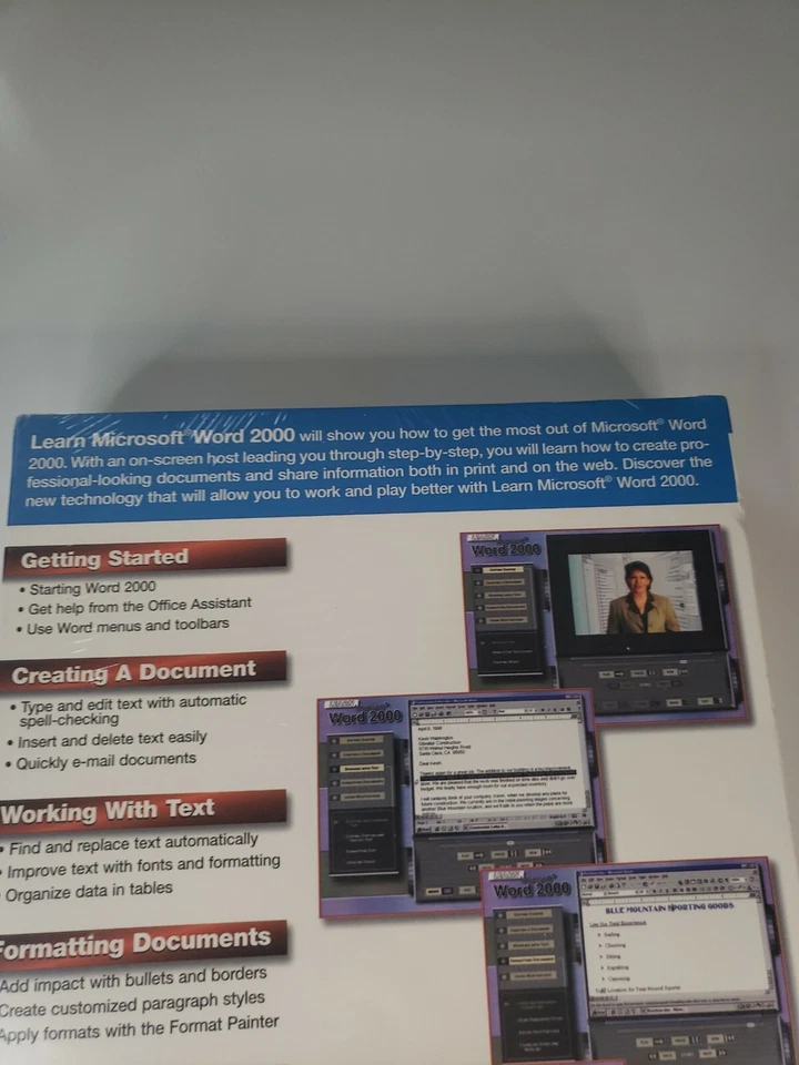 Learn Microsoft Word 2000 CD by CompuWorks - Image 4 of 4