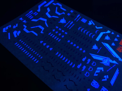 MG 1/100 GN-002 Dynames GDM  fluorescence Model Kit Water Slide Decal