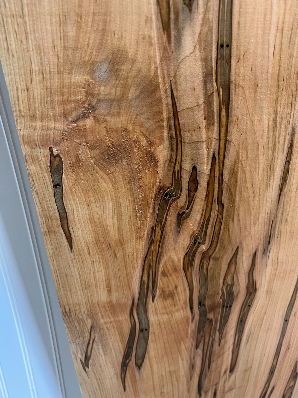 Ambrosia Maple Board, Wide, Kiln Dried Wormy Maple Wood, Hardwood Lumber AM223 eBay